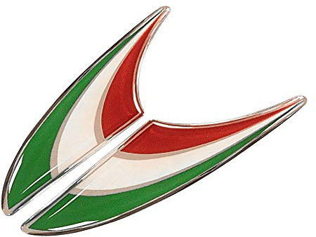 XENITE for Vespa GTS GTV for Ducati for Aprilia Decalcomanie Adesivi for Auto 3D Bandiera Italia Adesivo Italia Decal