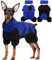 Hundemantel Winter Kleine Hunde, Hundejacke Winter Kleine Hunde Hundemantel Jack Russel Hundemantel Fashion Sports Hundejacke Chihuahua(Blau, S)