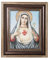 HZMAN Jungfrau Maria, Gemälde, Retro, handgefertigt, gewebt, Heiliges Herz der Maria, Bild, Poster, Wand-Tischrahmen für Wohnzimmer, Schlafzimmer, 30,5 x 25,4 cm