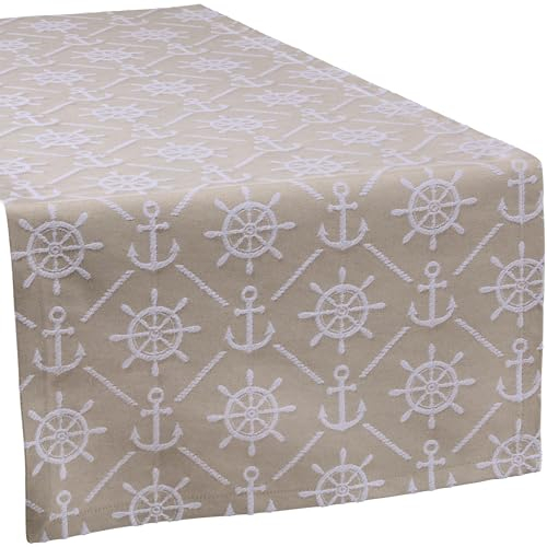 Sander Tischläufer Clipper beige Größe 50x140 cm