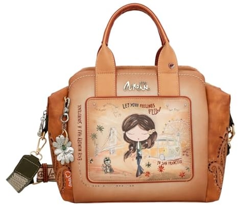 Anekke - Handtasche, braun, 30 x 25 x 16 cm