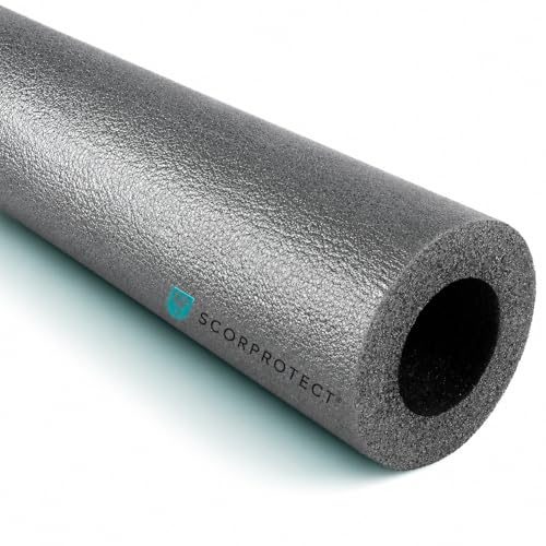 Scorprotect® PE Rohrisolierung 35 x 30 mm | Rohrdämmung für Heizungsrohre, Warmwasser- und Kaltwasserleitungen | Wärmedämmung & Kondenswasserschutz | 1 m Rohrisolierung