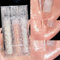 Pakivs Set di 3 Ombretti Glitterati Scintillanti per San Valentino - Ombretto Liquido Durevole, Trucco per Occhi Coreani Impermeabile (Set A)