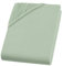 Spannbettlaken 140x200-160x200 cm - Jersey Spannbetttuch 100% Baumwolle - Komfort Bettlaken für Matratzen bis 30 cm Höhe, Spannbettlaken Farbe Eukalyptus