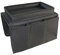 AIDUCHO Sofa Armlehne Organizer, Sofa Tasche Sofatablett Ablage, Couch Sessel Stuhl Hängen Aufbewahrungstasche, Sofa Organizer mit Tablett für Ipad, Buch, Zeitschriften, Handy, Fernbedienung (Schwarz)