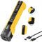 COPPA Lampe Travail, LED Lampe Inspection 3000mAh Rechargeable 120°Rotable Double Source Lumière avec SOS Stroboscopique Rouge Portable COB Lampe D'atelier Magnétique pour Outdoor Randonnée Working