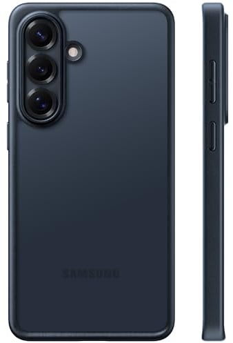 TORRAS für Samsung Galaxy S26 Hülle Militärschutz Matt Stoßfest Schwarz | Kratzfeste Rückseite und robuster Rahmen schützen zuverlässig vor Stürzen, Kratzern und täglicher Abnutzung für S26 Hülle