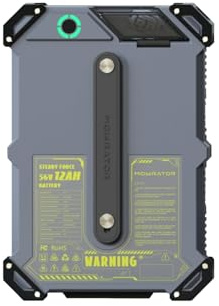 Mowrator Batterie LiFePO4 standard 12 Ah 56 V pour tondeuse à gazon Mowrator S1 – Design amovible à la main, remplacement facile, batterie de rechange idéale