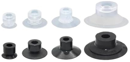 Ventosa de vacío neumática PAG-15A-S, ventosa de vacío con diseño fino de silicona/NBR for mandriles de vacío manipuladores de papel o película