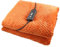 Schallen Waffle Soft Fleece Heated Electric Throw Over Blanket Honeycomb Overblanket with Timer and 10 Heat Settings for Sofa and Bed | Machine Washable | Large 160 x 120cm (Rust | Burnt Orange)