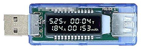 Hailege LCD USB Current Voltage Doctor Charger Capacity Tester Meter Power Bank
