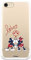 iPhone 7 Case - iPhone 8 - iPhone SE 2020 Official Disney Classics Mickey and Minnie Love to Protect Your Mobile Phone Flexible Silicone Apple Case with Official Disney License.