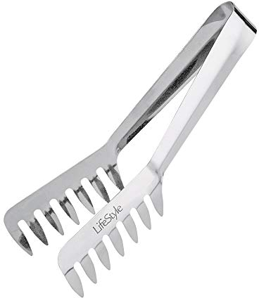 Lifestyle 1341 Pinza Servir Espaguetis, Acero Inoxidable