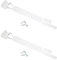 Ufixt 2 x Universal Integrated Sliding Door Hinge Mounting Kit Fits Diplomat, Electrolux, Essentials, Frigidaire, Gorenje, Haier, Hoover, Hotpoint, Howdens and Hygena