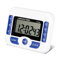 Temporizador de cocina digital, temporizador de grupo independiente de 4 canales, cuenta regresiva, pantalla LCD magnética, reloj de cocina para cocinar, para hornear, juegos deportivos, oficina