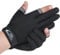 TAHUAON Ruderhandschuhe, rutschfest, für Fitnessstudio, Outdoor, Fahren, Radfahren, für Damen und Herren, Laufen, Sport, Sonnenangeln, Schwarz