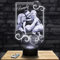 Lampephoto.fr - Personalisierte LED fotolamp mit Foto und Text. Geschenke für männer. Vatertag geschenk. Foto Lampe personalisiert Vatertagsgeschenk. 3D lampe mit Bild. Vater geschenke für papa