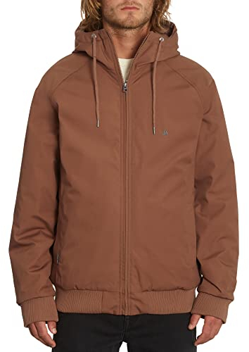 Volcom Herren Hernan 5k Jacket Jacke, Mokka, L