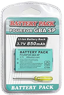 Aousavo GBA-SP ersatz akku Kompatibel mit GBA SP AGS-001, AGS-003