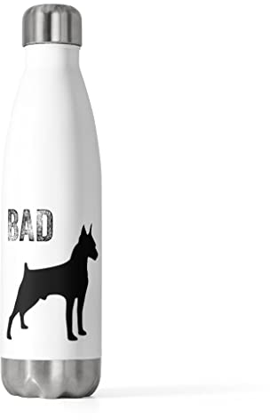 Borraccia termica da 567 ml, con divertente cane cattivo, 567 ml