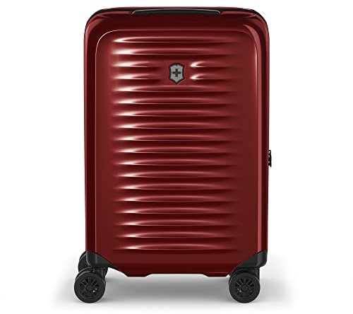 Victorinox Airox Frequent Flyer Hardside Carry-On, Handgepäckkoffer, Trolley, Leicht, Damen/Herren, 35 x 23 x 55 cm, Rot