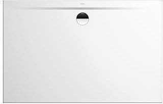 Kaldewei SUPERPLAN ZERO 1520-5, Duschwanne mit Wannenträger extraflach, 90x75cm, 352047983001, Farbe: alpinweiß