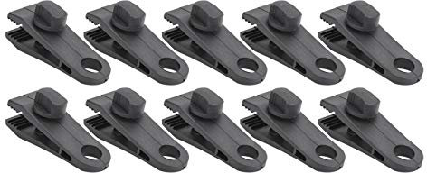 yaogohua Planen-Clips, strapazierfähige Klemmen, 10 Stück Zelt-Clip-Planen-Markisen-Klemme, Outdoor-Camping, Winddichte Befestigungsschnalle, Zubehör Geschenk zum Valentinstag