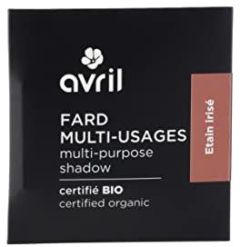 Avril - Fard Multi-Usages Bio - Texture Douce et Soyeuse - Sourcils, Joues, Visage - Vegan, Certifié Bio Ecocert - Fabriqué en France - Recharge 2,5g