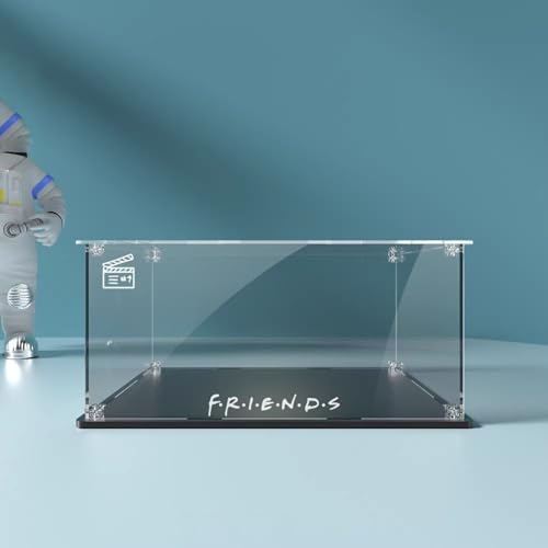 AZIZAT Acrylic Display Case Is Compatible with Lego 21319 Friends Central Perk Model .Collectibles Dustproof Clear Display Box (only Storage Box 3mm) (transparent)