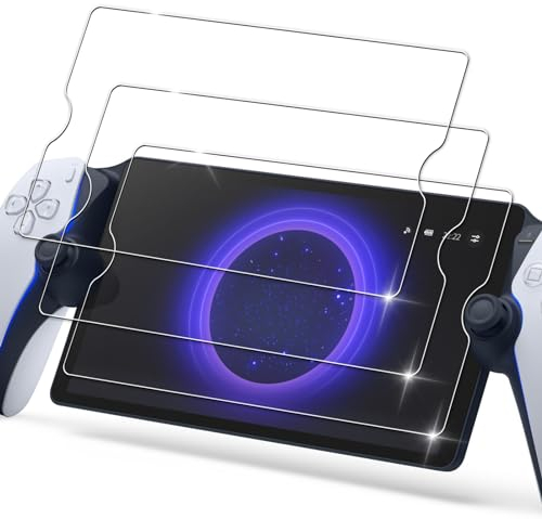 Hianjoo Schutzfolie Kompatibel mit PS Portal, Displayschutzfolie Kompatibel mit PS Portal 8 Zoll, Anti-Kratzer, 9H Härte, HD-Klar [3-Stück]
