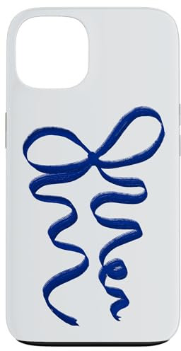 Coquette Blue Bow Case for iPhone 13
