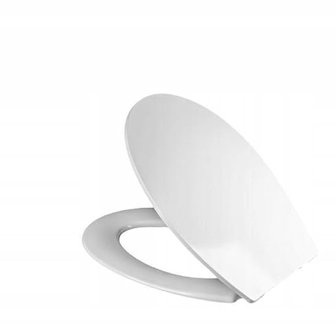 Ramm Abattant WC en Duroplast compatible avec G Allia Paris Slim, fermeture amortie