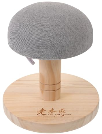 Manga Acolchada Tabla De Planchar Madera Herramienta De Planchado Taburete De Planchado Accesorio Sujetador Taburete De Planchado Ropa Curvada Tabla De Planchar Accesorios De(Gris y Blanc or Azar)