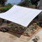 Toile d'ombrage blanche pour serre, filet d'ombrage à 50 % pour plantes, pergola, porche, jardin, légumes, abri auto, piscine L 1 m à 8 m, l 2 m à 32,8 m