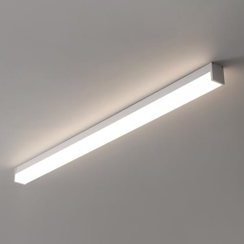 Jadssox LED-Deckenleuchte, minimalistische Lange Deckenleuchte, linearer Streifen-Kronleuchter, Deckenleuchte, Moderne Linie, nah an der Decke, Lampen für Schlafzimmer, Küche, Schrank, Flur, Lichter