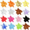 Kabwea 64 StüCk Sterne AufbüGelbilder,Star, Patches Zum AufbüGeln, Sterne, Stars, AufbüGler, BüGelbilder FüR Textilien Erwachsene, Stern, BüGelbilder (16 Farben）