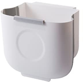 Poubelle murale pliable pour cuisine 13 L - Poubelle de recyclage d'intérieur (10 L)