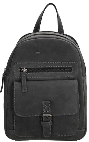Hide & Stitches Rucksack Idaho Serie - Hauptfach mit Reißverschluss, Vordertaschen, Verstellbare Schultergurte, Modischer Arbeitsrucksack für Studenten