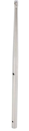 Stainless Steel Boat Stanchion Pole, Grade 316 Stainless Steel Boat Stanchion Pole, Safety Lifeline Netting Support, Sailboat & Powerboat Railing, Ideal for Ships, Yachts, Marine
