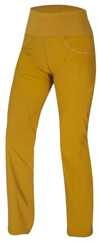 Ocun Noya Damen-Hose und Jeans | leichte, atmungsaktive Hose zum Klettern und Bouldern, Gelber getrockneter Tabak, M
