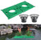 Maceta flotante para estanque, ecológica, hidropónica, estanque de jardín, isla flotante, juego de cestas flotantes para estanque hidropónico (cuadrado 2)