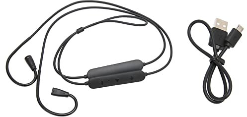Fictory Wireless Earphone Adapter Cable, Bluetooth with Mic for Sennheiser IE80, IE80S, IE8, IE8i, Easy Control, Affordable Audio Upgrade