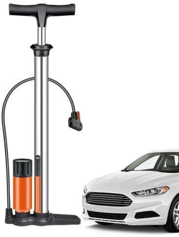 Qoukonao Tauchflasche Pumpe - Tragbare Edelstahl Handpumpe,Fahrrad Zubehör Für Outdoor Sport Picknick Jagd Schwimmen Abenteuer Wandern Airsoft Camping