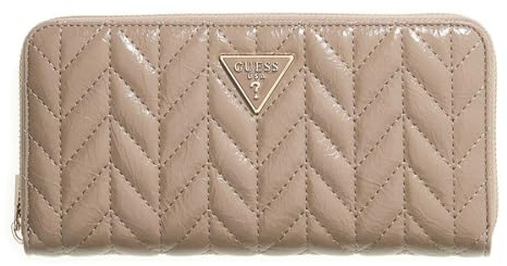GUESS Geldbörse Cheryl SLG Zip Around Wallet Dark Taupe