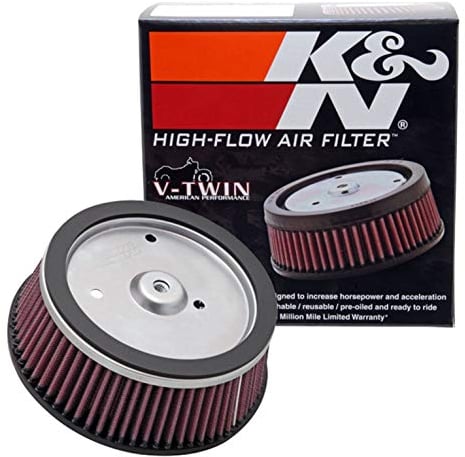 K&N Filtro Aria di ricambio compatibile con Harley Davidson Twin Cam elemento Screamin Eagle (HD-0800)