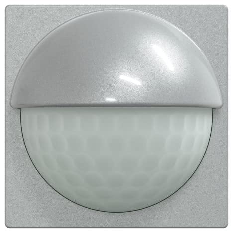 Schneider Electric Merten Argus 180 UP Sensor-Modul für Bewegungsmelder für den Innenbereich mit Unterkriechschutz, System M, aluminium, Artikelnummer MEG5710-0460
