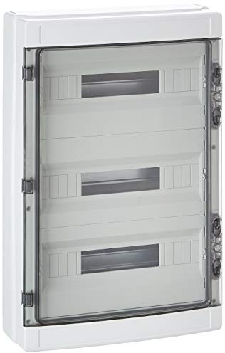 Gewiss 40 cd - Verteilerkasten oben 54 Module IP65 + IP65 Steckdosenleiste