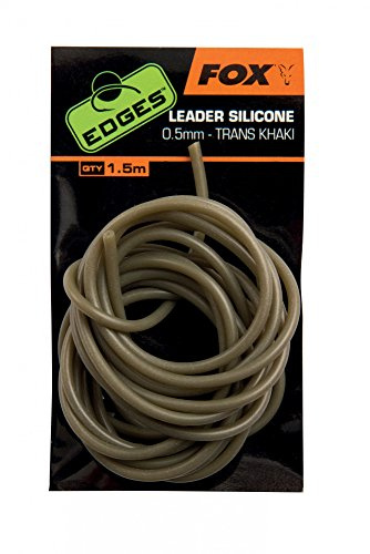 Fox Edges Leader Silicone Trans Khaki 0,5mm