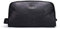 Trousse de Toilette en Cuir pour Homme - Trousse de Rasage en Cuir Noir - Trousse de Toilette pour Homme - Sac de Douche pour Le toilettage des Hommes, Noir, Taille Unique