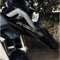 n.2 Adesivi per Becco Anteriore Moto compatibile con/sostitutivo per BMW R 1200 GS (Bianco)